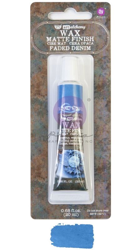 Finnabair - 968731 - Art Alchemy Matte Wax - Faded Denim