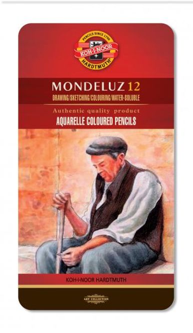 Hovedbilde Koh-I-Noor - Mondeluz - Akvarell blyanter - 12stk