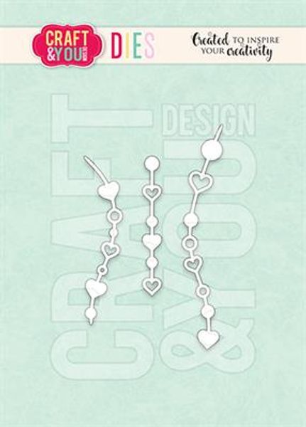 Craft & You - Dies - CW283 - Decorative Hanging Strips #1
