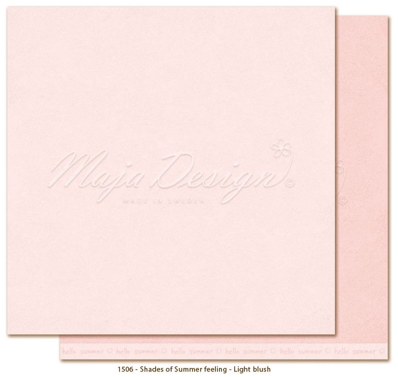Maja Design - 1508 - Summer Feeling - 12x12 Paper Pack - inkl monochromes