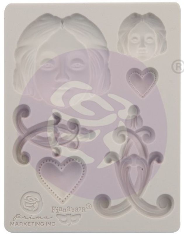 Finnabair - 966577 - Silicone Moulds - 3,5x4,5 - Anabelle