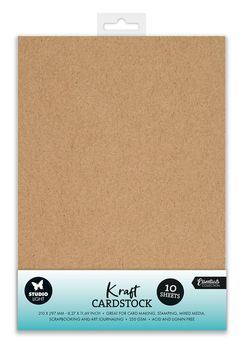 Hovedbilde Ensfarget Kartong -12x12 & A4 pk