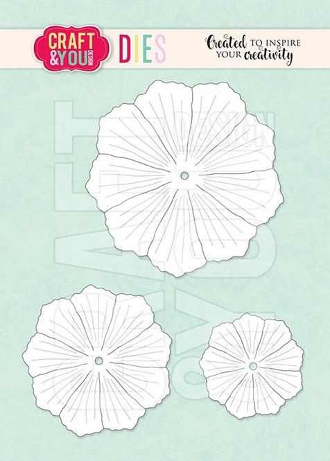 Hovedbilde Craft & You - Dies - CW138 - Cosmos Flower