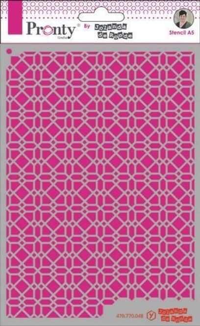 Hovedbilde Pronty Crafts - Stencil - A5 - Pattern Background 4