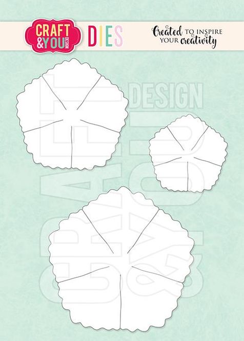 Hovedbilde Craft & You - Dies - CW140 - Flower 1