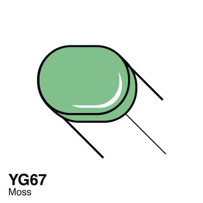 Copic - Sketch Marker - YG67 - MOSS