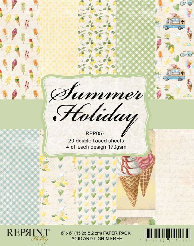 Reprint - 6x6 - RPP057 - Summer Holiday