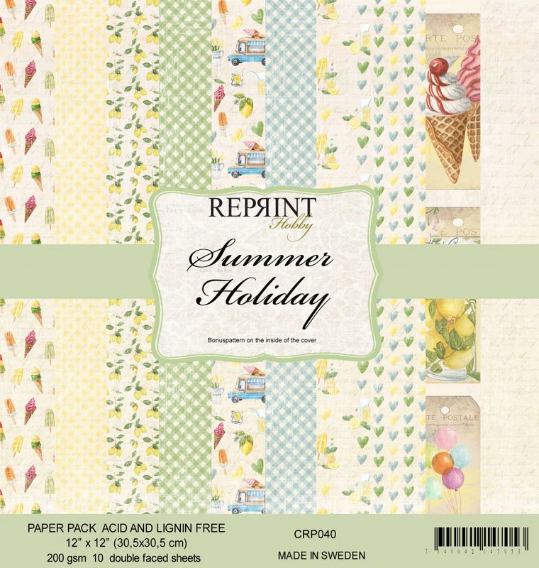 Reprint - 12x12 - CRP040 - Summer Holiday