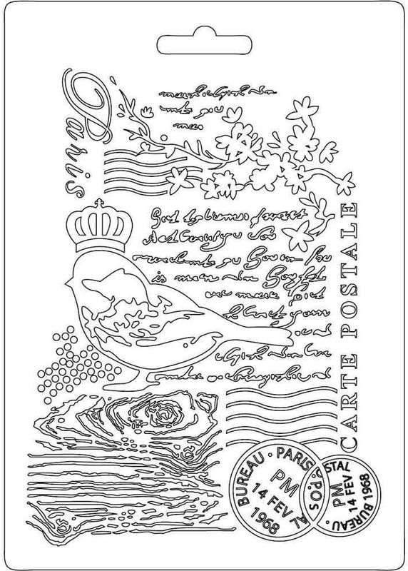 Stamperia - Soft Mould - A5 - 509 - Bird