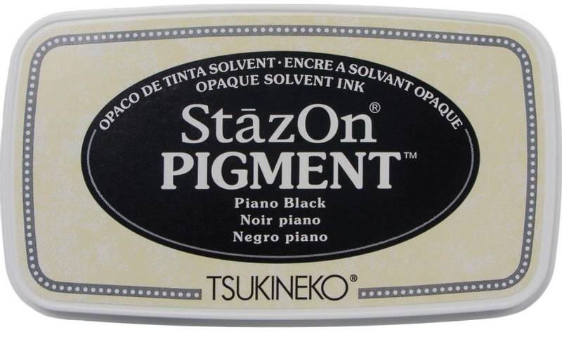 Tsukineko - StazOn - Pigment ink pad - 31 Piano Black