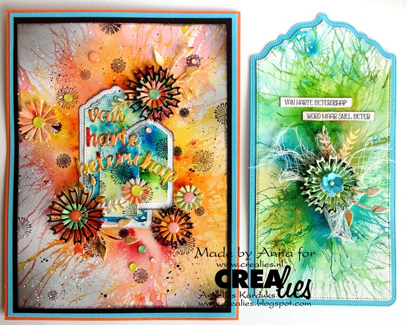 Crealies - Dies -  Labelzz & Tagzz 17 - with dots