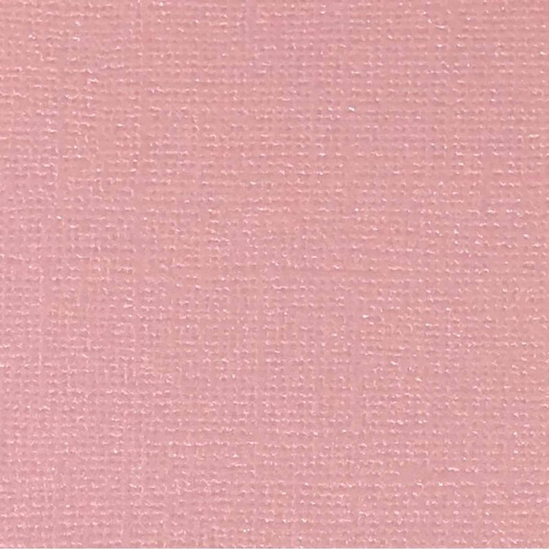 Canvas Cardstock - 12x12 - P09 - Pearl Baby Pink - 10 pk
