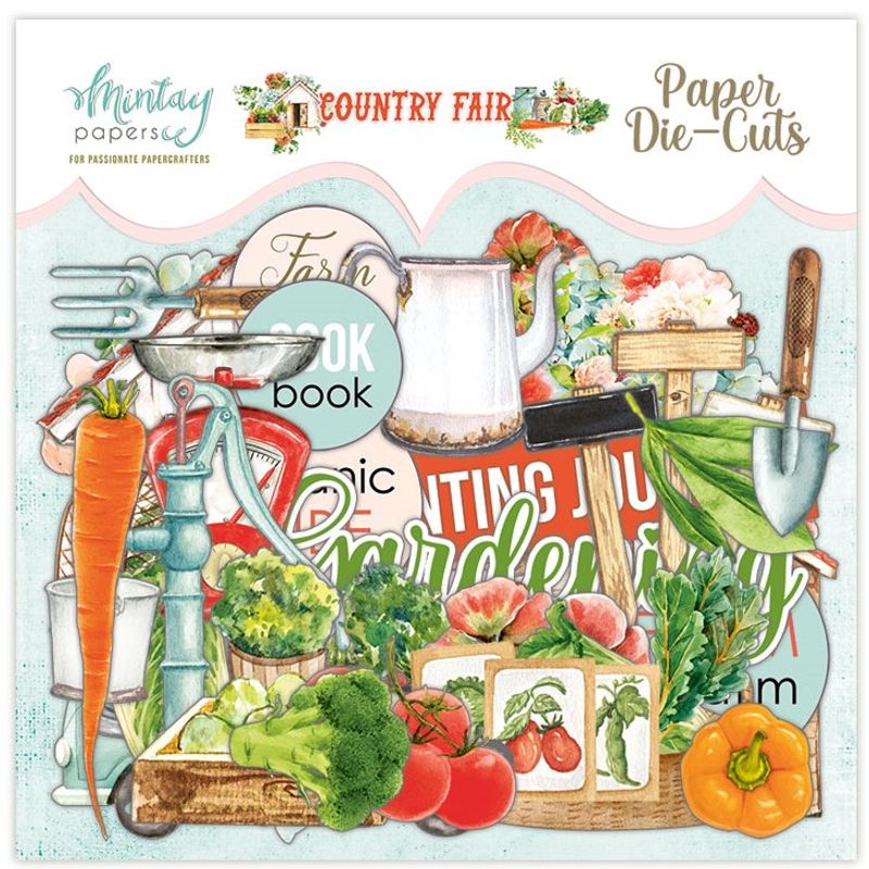 Mintay - CTR - Country Fair - Paper Die-Cuts - 47 stk