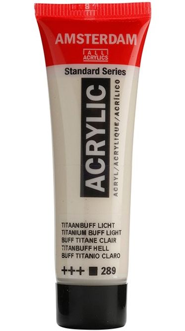 Hovedbilde Amsterdam - Acrylic Standard - 20ml - 289 Titanium Buff Light