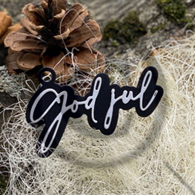 Hovedbilde Papirdesign Dies PD2000379 - God Jul 11