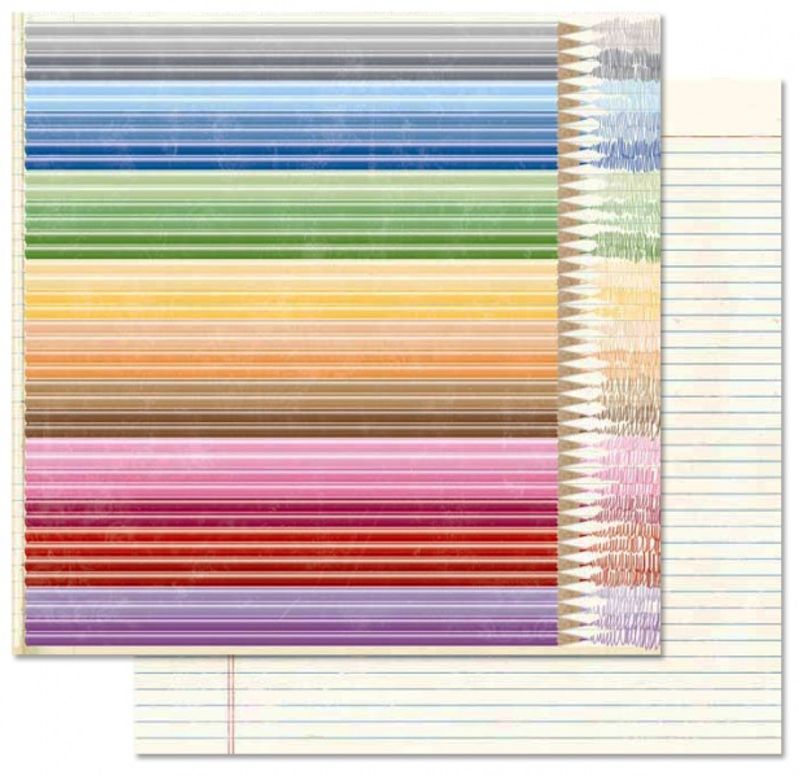 Papirdesign - PD13848 - Skolestart - Fargeblyanter