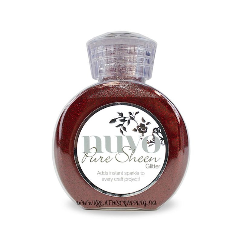 Tonic Studios - Nuvo Pure Sheen Glitter - RUBY RED