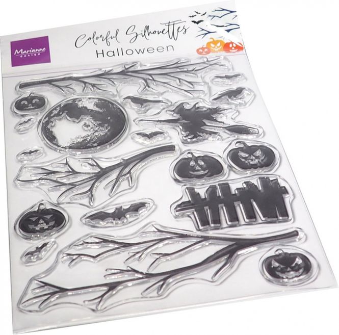 Hovedbilde Marianne Design - CS1111 - Clearstamp - Silhouettes Halloween