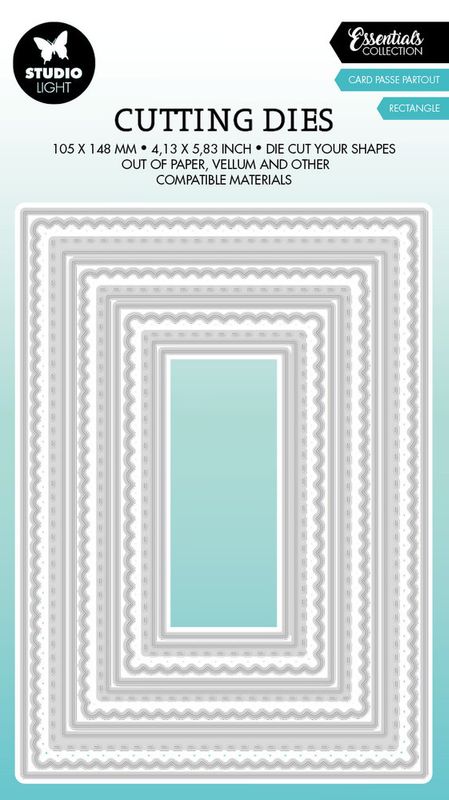Studio Light - Dies - CD447 - Essential- Passe Partout Rectangle