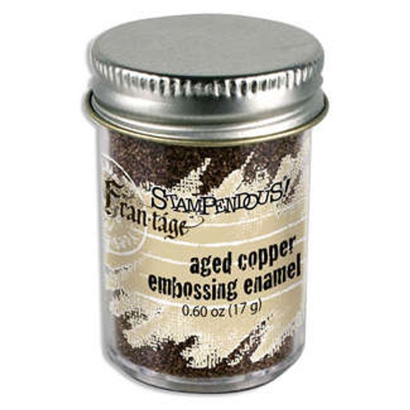 Stampendous - Fran-Tage - Embossing enamel - AGED COPPER