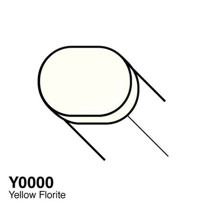 Hovedbilde Copic - Sketch Marker - Y0000 - YELLOW FLORITE