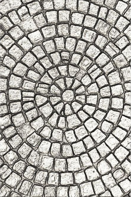 Hovedbilde Sizzix - 666156 - 3-D Texture Fades - A6 - Mosaic