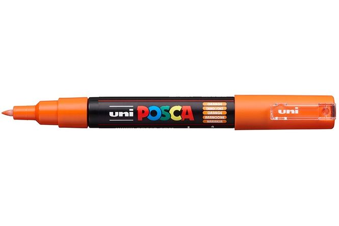 Hovedbilde Uni POSCA - PC-1M - Extra-Fine 0,7-1mm -  4 - Orange
