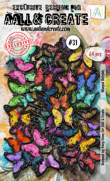 AALL & Create - Ephemera Die-cuts - #31 - Winged Delights