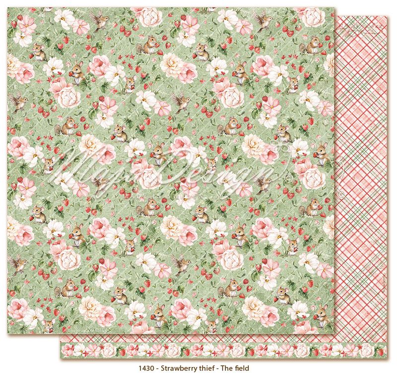 Maja Design - 1445 - Strawberry thief - 6x6 Paper Pack