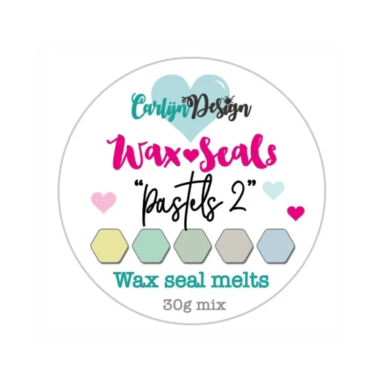 CarlijnDesign - Wax Seal Melts - 30g - Pastels 2