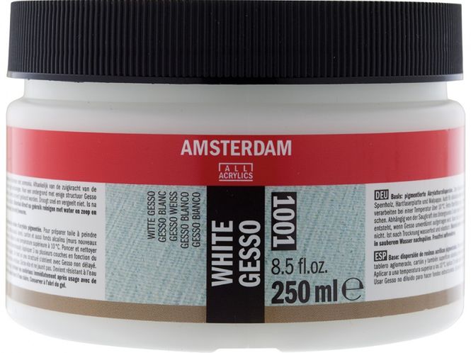 Hovedbilde Amsterdam - 1001 - Gesso - White - 250ml