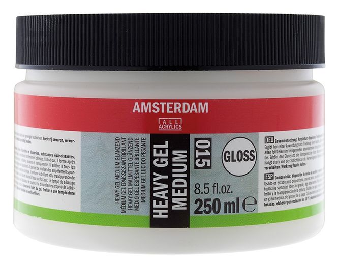 Hovedbilde Amsterdam - 015 - Heavy Gel Medium - Glossy 250ml