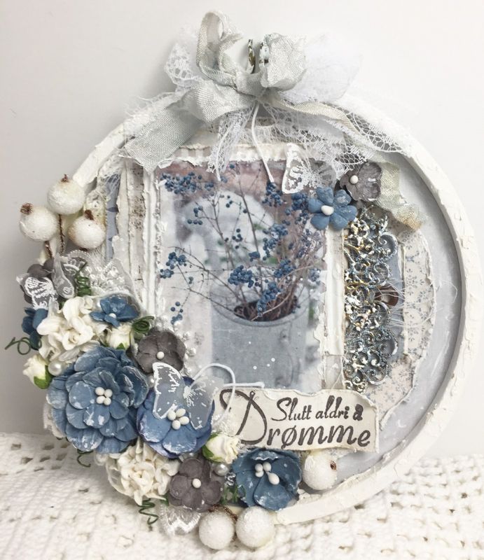 Creotime - Broderiramme - 20 cm