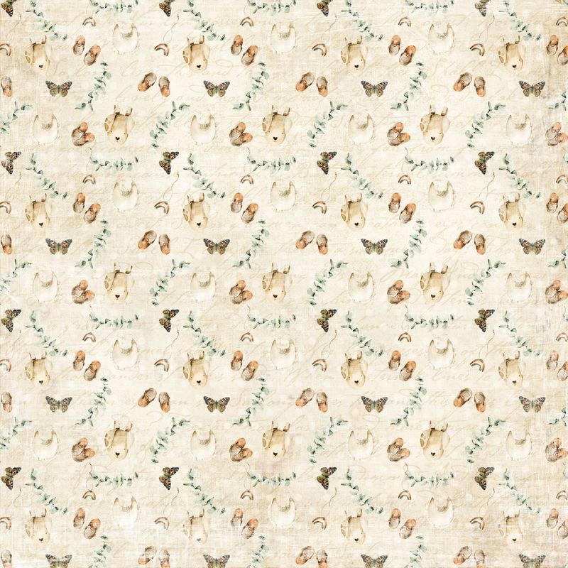 Reprint - 12x12 - RP0452 - Baby´s First Clothes - Baby Shoes