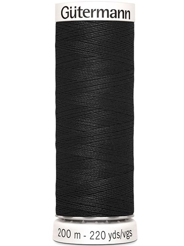 Gütermann - Sew-all sytråd - 200 m - 000 - Sort