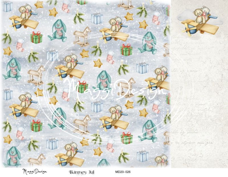 Maggi Design - MD20-026 - Bamses Jul