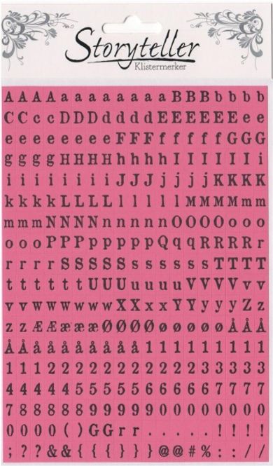 Hovedbilde Storyteller - Tiny Stickers - TICKERS 8905 - OLD NEWSPAPER - PIN