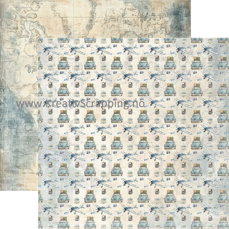 Reprint - 12x12 - RP0678 - Journey - The World