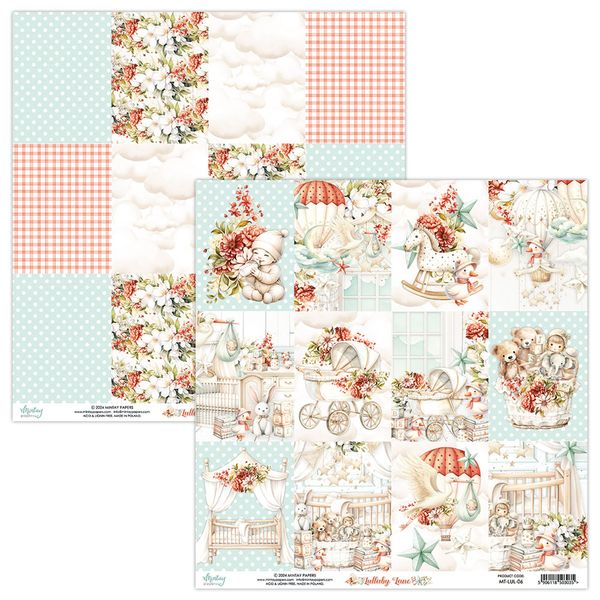 Mintay - LUL - 12x12 Paper Set - Lullaby Lane