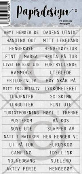 Papirdesign - Klistremerker - 2000482 - Hengegøy