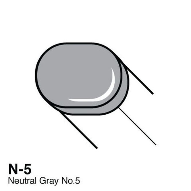Hovedbilde Copic - Sketch Marker - N-5 - NEUTRAL GRAY