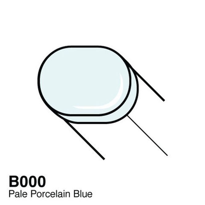 Hovedbilde Copic - Sketch Marker - B000 - Pale Porcelain Blue