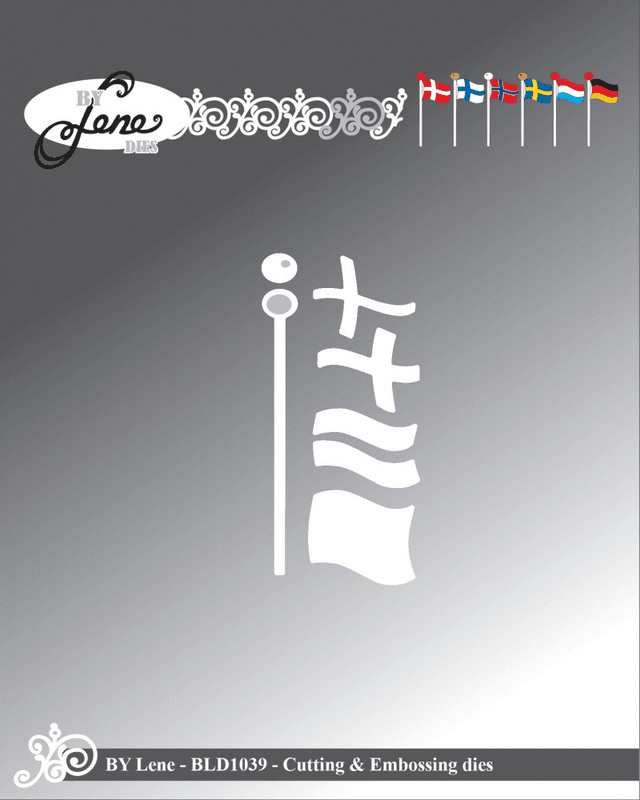 By Lene - Dies - BLD1039 - Flag