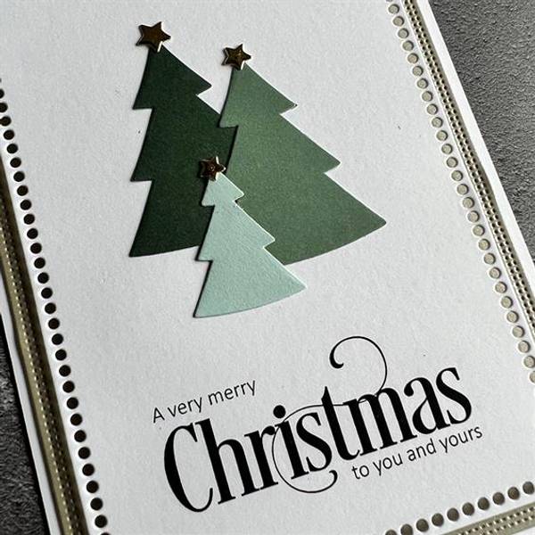 Simple and basic - Dies - SBD356 - Christmas Trees
