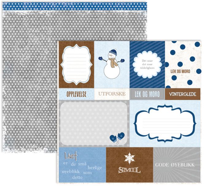 Hovedbilde Papirdesign - PD14978 - Stille natt - TIDDELIGBOM