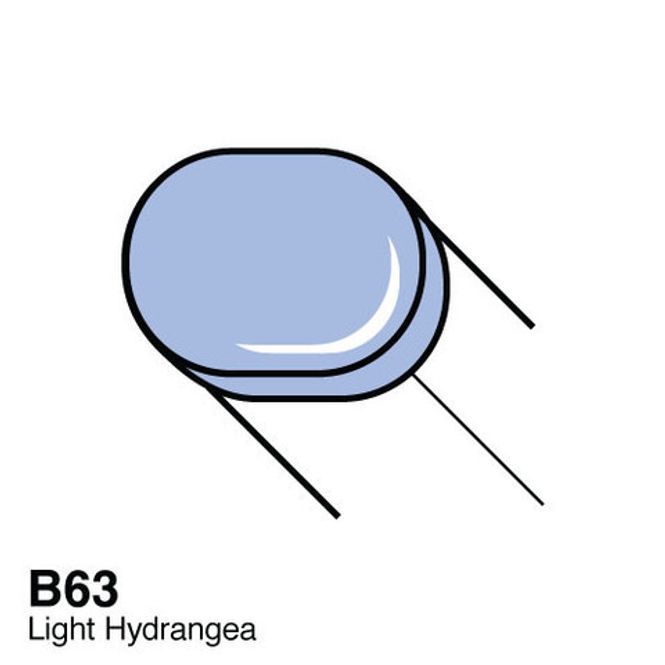 Hovedbilde Copic - Sketch Marker - B63 - LIGHT HYDRANGEA