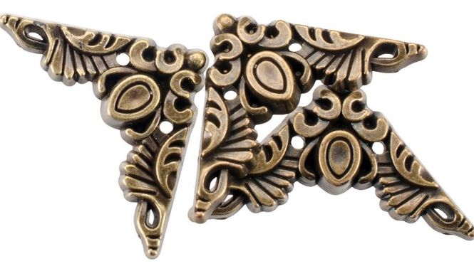 Hovedbilde Blumenthal - Steampunk Buttons - 1813 - Antique Gold Corner