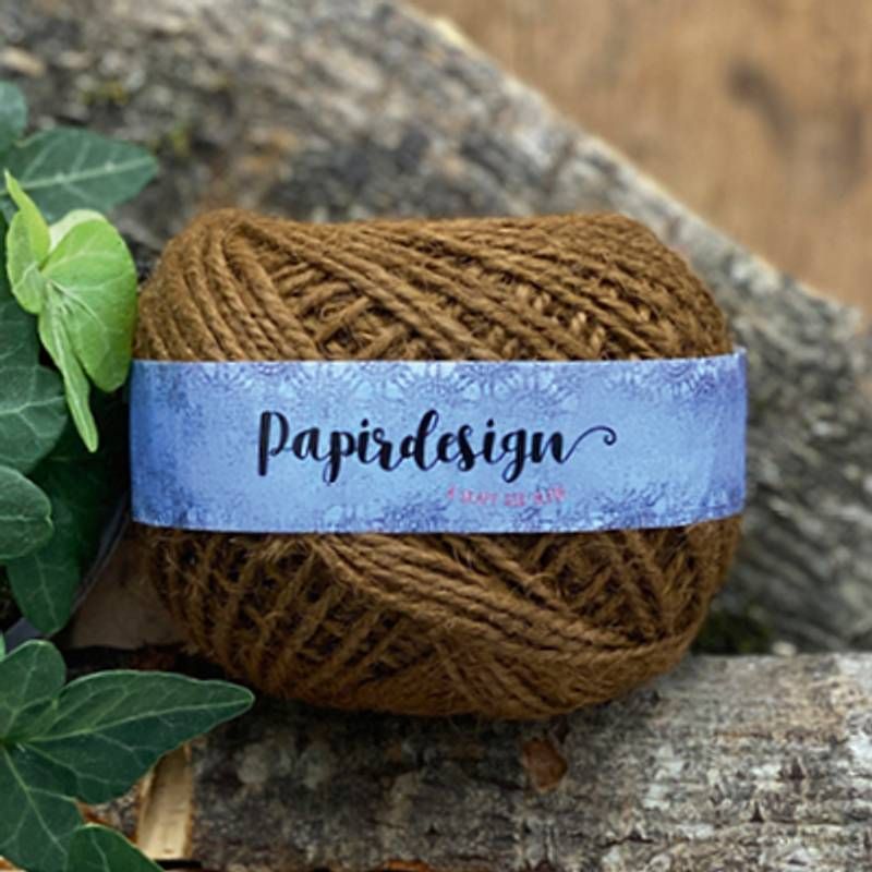 Papirdesign - Hamp - 100m - 06 Brun