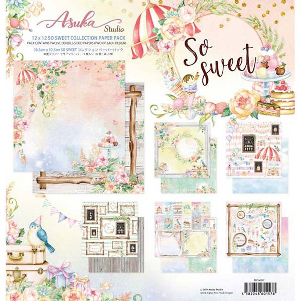 Memory Place - So Sweet - 12x12 Paper Pack
