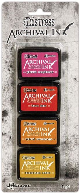 Hovedbilde Ranger - Archival ink Pads - Mini - Tim Holtz Distress - Kit #1